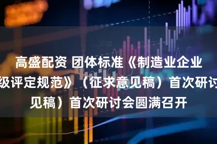 高盛配资 团体标准《制造业企业卓越绩效星级评定规范》（征求意见稿）首次研讨会圆满召开